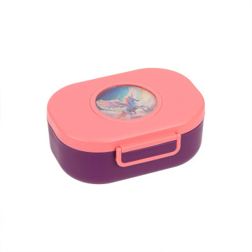LÄSSIG Lunchbox Snack & Style Unique berry/pink