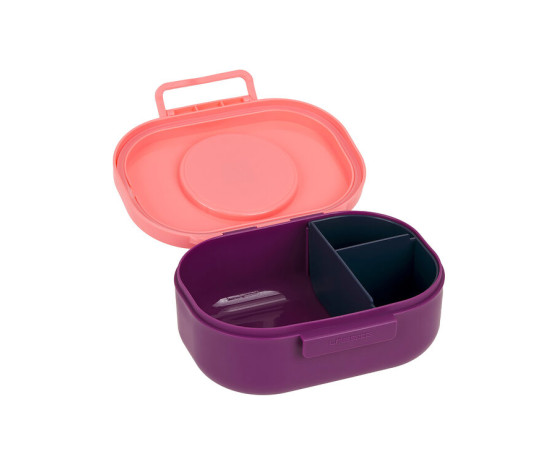 LÄSSIG Lunchbox Snack & Style Unique berry/pink