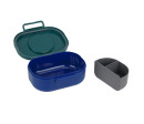 LÄSSIG Lunchbox Snack & Style Unique blue/green LÄSSIG Lunchbox Snack & Style Unique blue/green