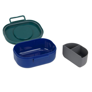 LÄSSIG Lunchbox Snack & Style Unique blue/green