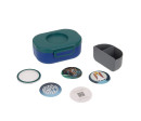 LÄSSIG Lunchbox Snack & Style Unique blue/green LÄSSIG Lunchbox Snack & Style Unique blue/green