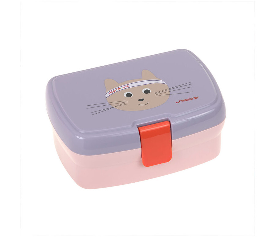 LÄSSIG Lunchbox Tiny Team cat