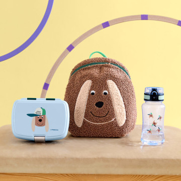 LÄSSIG Lunchbox Tiny Team dog