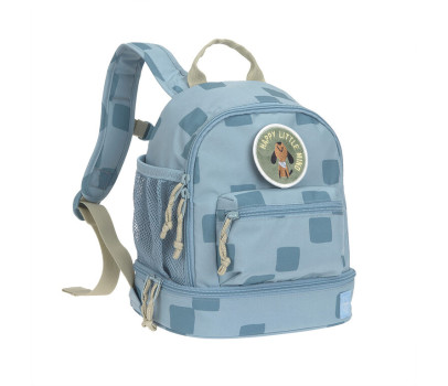 LÄSSIG Mini Backpack Pattern Party blue