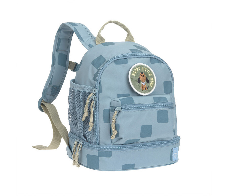 LÄSSIG Mini Backpack Pattern Party blue