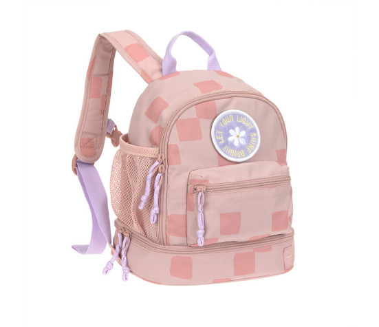 LÄSSIG Mini Backpack Pattern Party rose