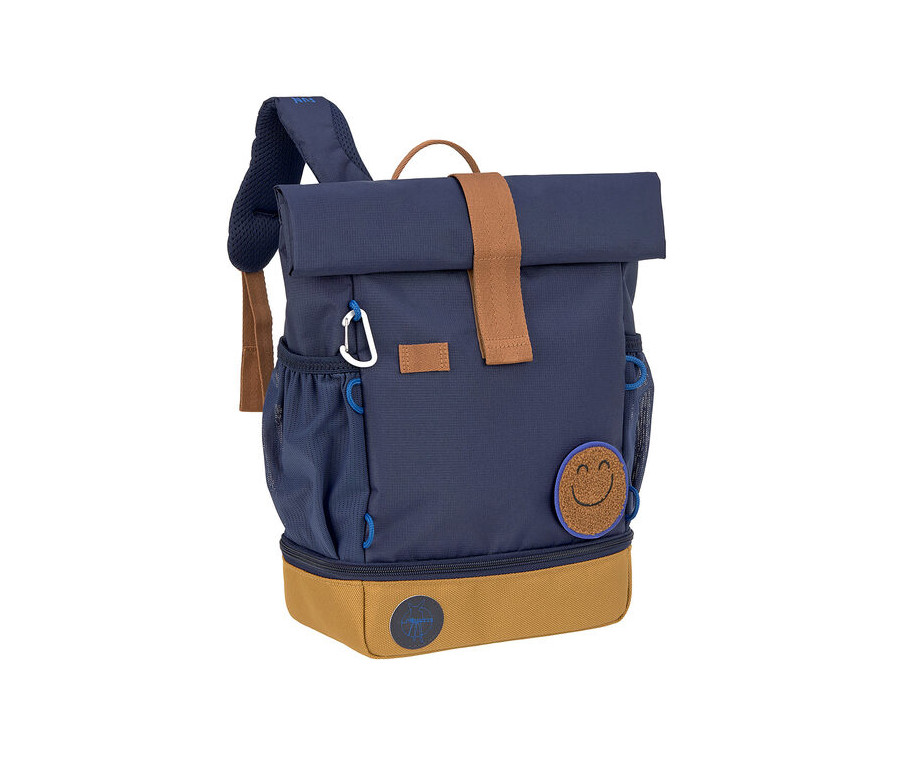 LÄSSIG Mini Rolltop Backpack Little Gang navy