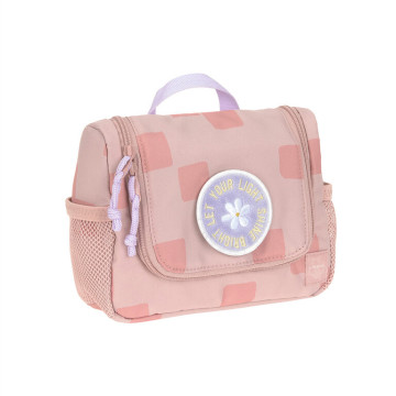 LÄSSIG Mini Washbag Pattern Party rose