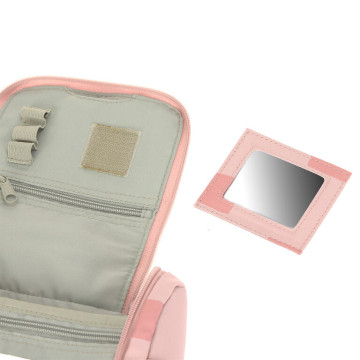 LÄSSIG Mini Washbag Pattern Party rose