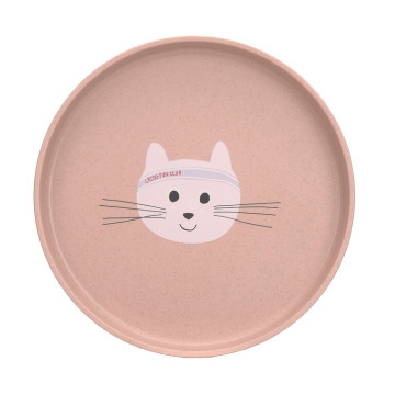 LÄSSIG Plate PP/Cellulose Tiny Team cat