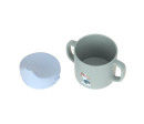LÄSSIG Sippy Cup PP/Cellulose Tiny Team dog
