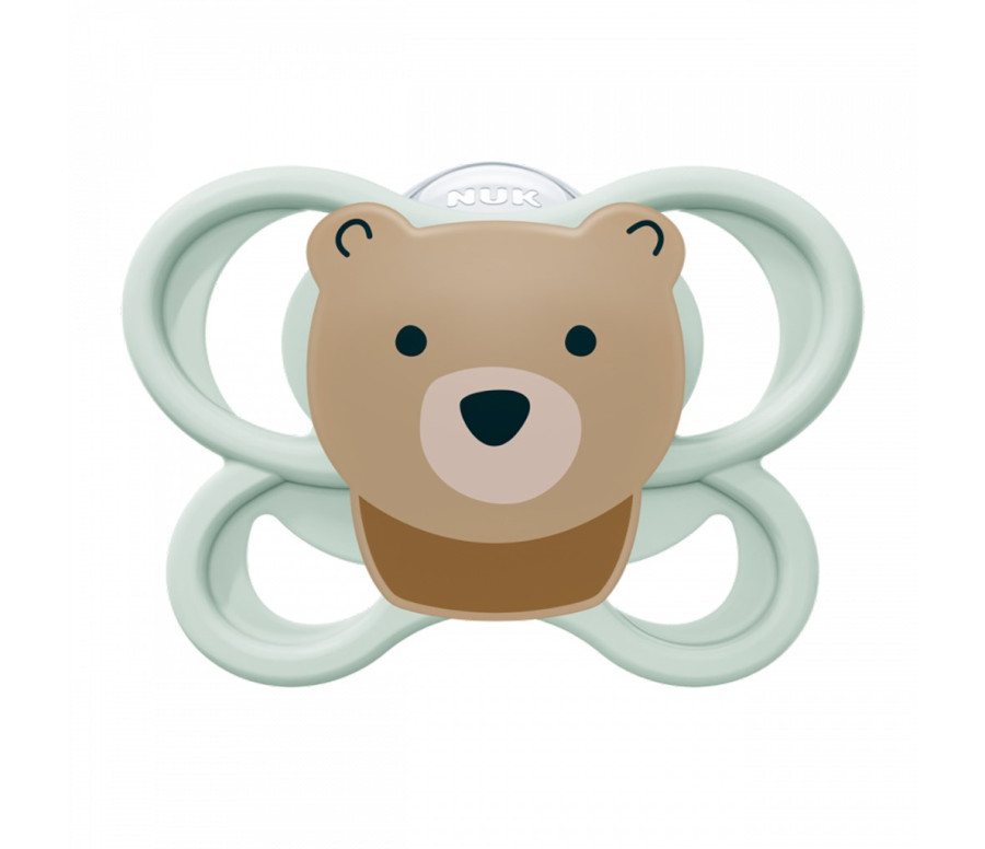 Dudlík NUK Perfect Match Air BEAR 0-6m 1ks box, Dle obrázku 0-6 m Dudlík NUK Perfect Match Air BEAR 0-6m 1ks box, Dle obrázku 0-6 m