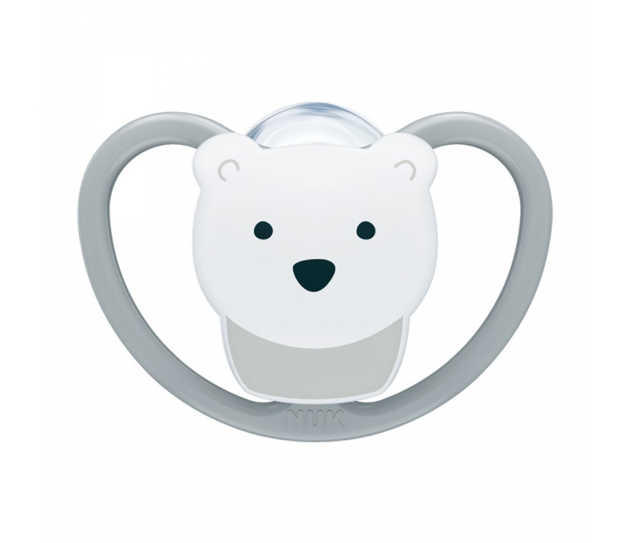 Dudlík NUK Perfect Match Air POLAR BEAR 18+m 1ks box, Šedá 18+ m Dudlík NUK Perfect Match Air POLAR BEAR 18+m 1ks box, Šedá 18+ m