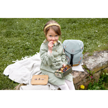LÄSSIG Mini Outdoor Backpack Nature light blue