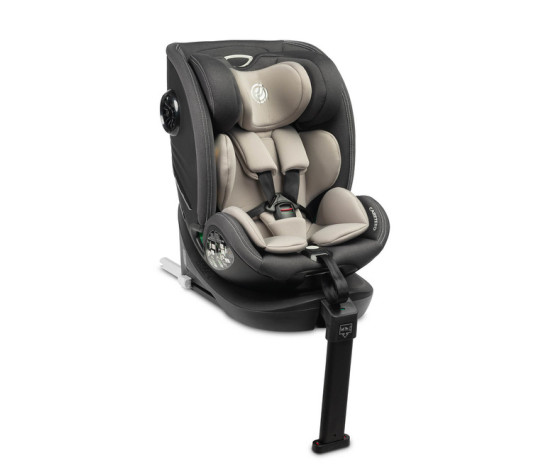 Autosedačka do auta i-Size, Caretero Fortis, Isofix 40–150, šedá