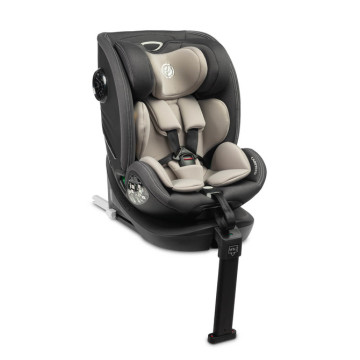 Autosedačka do auta i-Size, Caretero Fortis, Isofix 40–150, šedá