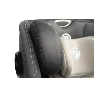 Autosedačka do auta i-Size, Caretero Fortis, Isofix 40–150, šedá