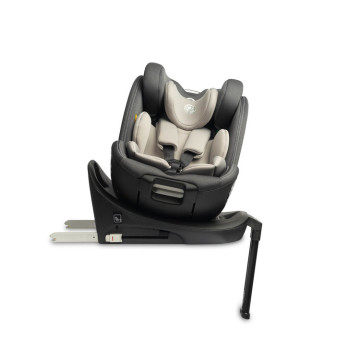 Autosedačka do auta i-Size, Caretero Fortis, Isofix 40–150, šedá