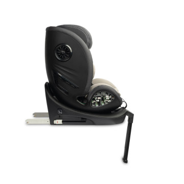 Autosedačka do auta i-Size, Caretero Fortis, Isofix 40–150, šedá