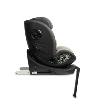Autosedačka do auta i-Size, Caretero Fortis, Isofix 40–150, šedá
