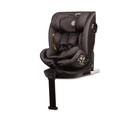 Autosedačka do auta i-Size, Caretero Fortis, Isofix 40–150, grafit