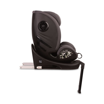 Autosedačka do auta i-Size, Caretero Fortis, Isofix 40–150, grafit