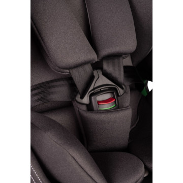 Autosedačka do auta i-Size, Caretero Fortis, Isofix 40–150, grafit
