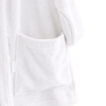 Dětský froté župan New Baby white, Bílá 80/86