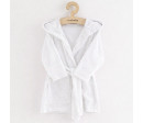 Dětský froté župan New Baby white