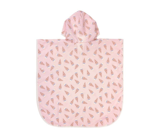 LÄSSIG Beach Poncho ice cream pale pink