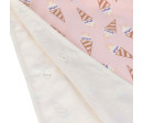LÄSSIG Beach Poncho ice cream pale pink