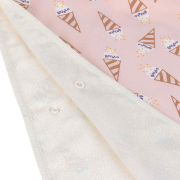 LÄSSIG Beach Poncho ice cream pale pink