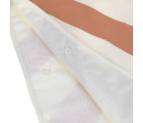 LÄSSIG Beach Poncho stripes clay/sea salt