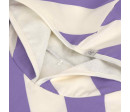 LÄSSIG Beach Poncho stripes purple/sea salt