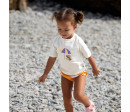 LÄSSIG Short Sleeve Rashguard ice cream/dog sea salt 13-18mo. size 86