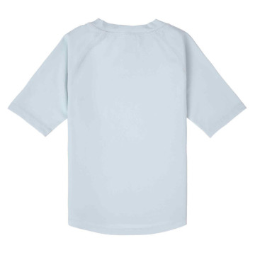 LÄSSIG Short Sleeve Rashguard swim ring illusion blue 13-18mo. size 86