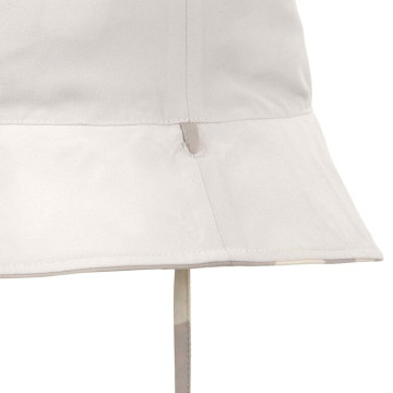 LÄSSIG Sun Protection Bucket Hat checkbo.stone/seasalt 1-3ye. size48-51