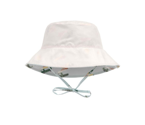 LÄSSIG Sun Protection Bucket Hat ice cr.truck il.blue 07-12mo.size45-47