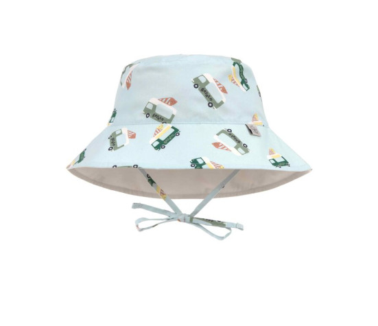 LÄSSIG Sun Protection Bucket Hat ice cr.truck il.blue 1-3ye.size 48-51