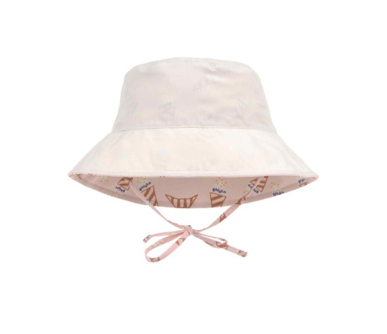LÄSSIG Sun Protection Bucket Hat ice cream pale pink 1-3ye. size 48-51