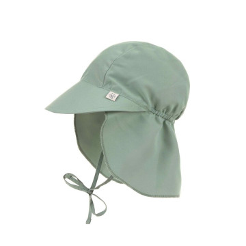 LÄSSIG Sun Protection Flap Hat green 07-12 mo. size 45/47