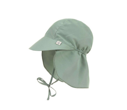 LÄSSIG Sun Protection Flap Hat green 1-3 years size 48/51