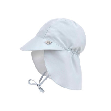 LÄSSIG Sun Protection Flap Hat illusion blue 1-3 years size 48/51