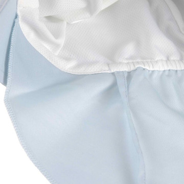LÄSSIG Sun Protection Flap Hat illusion blue 1-3 years size 48/51