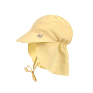 LÄSSIG Sun Protection Flap Hat pale yellow 07-12 mo. size 45/47