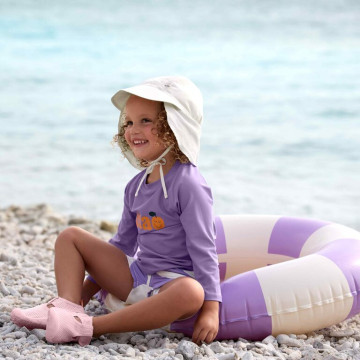 LÄSSIG Sun Protection Flap Hat sea salt 1-3 years size 48/51