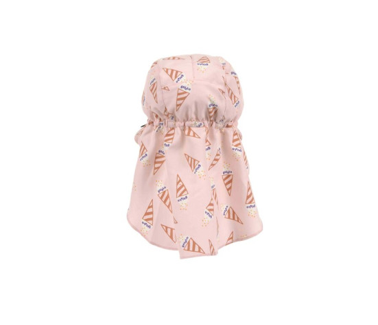 LÄSSIG Sun Protection Flap ice cream pale pink 07-12 mo. size 45/47