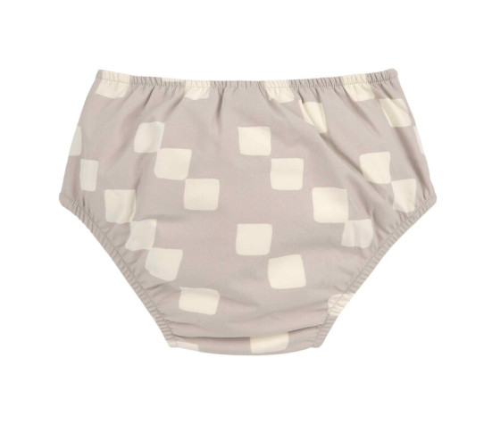 LÄSSIG Swim Diaper checkerboard stone/sea salt 07-12mo.size74/80