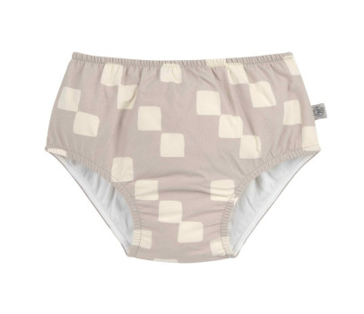 LÄSSIG Swim Diaper checkerboard stone/sea salt 13-18 mo.size 86