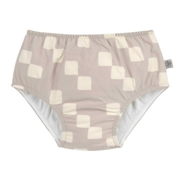 LÄSSIG Swim Diaper checkerboard stone/sea salt 13-18 mo.size 86